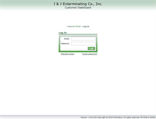 Tablet Screenshot of myaccount.jjext.com
